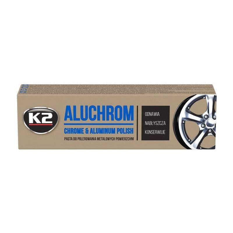 Pulēšnas pasta 120gr. K2 ALUCHROM CHROME