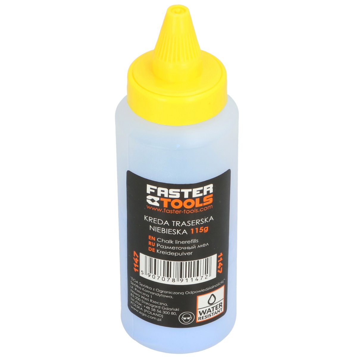FASTER TOOLS Pulveris atzīmēšanai 115ml zils
