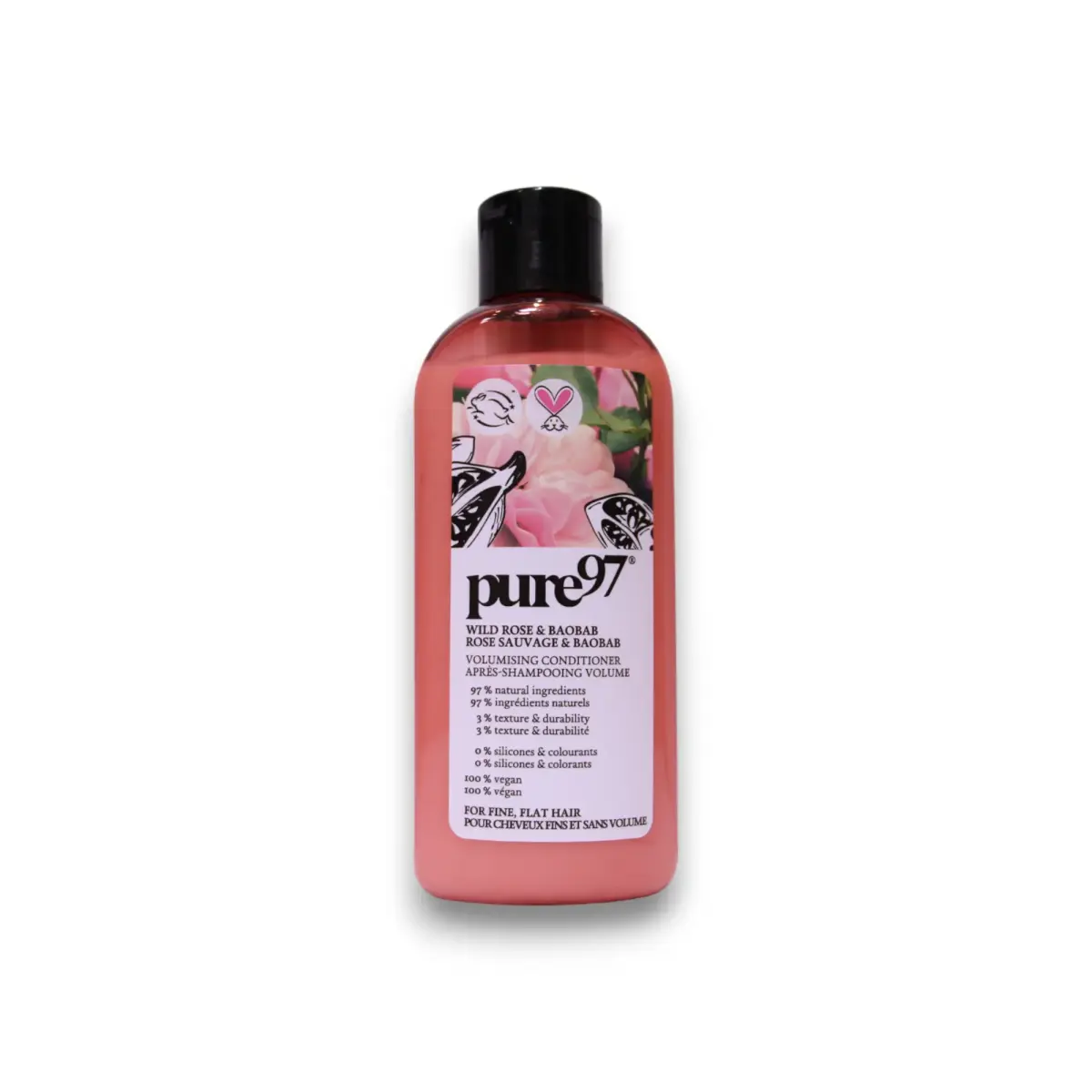 Pure97, Rose & Baobab, Hair Shampoo