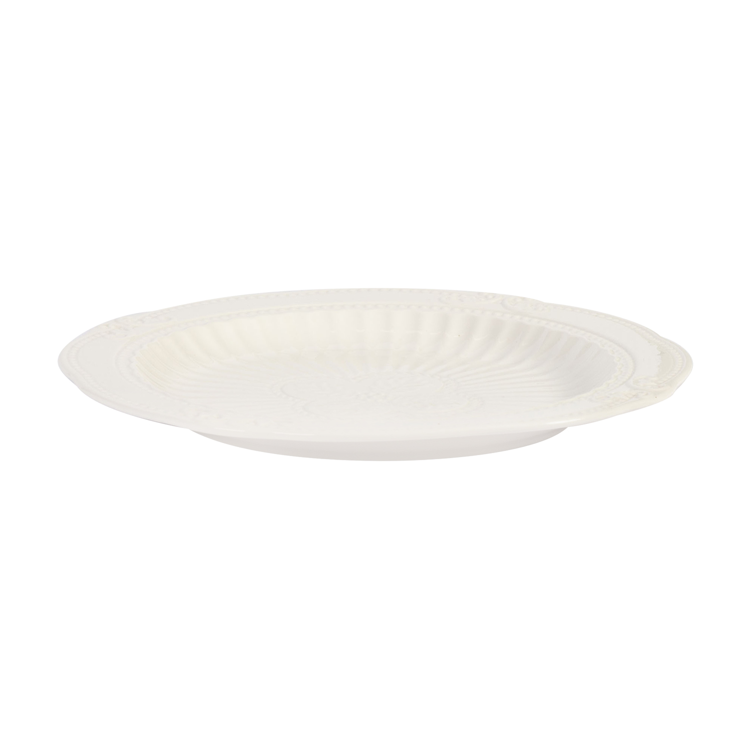 Pusdienu šķīvis SOFIA, D26,5cm, balts