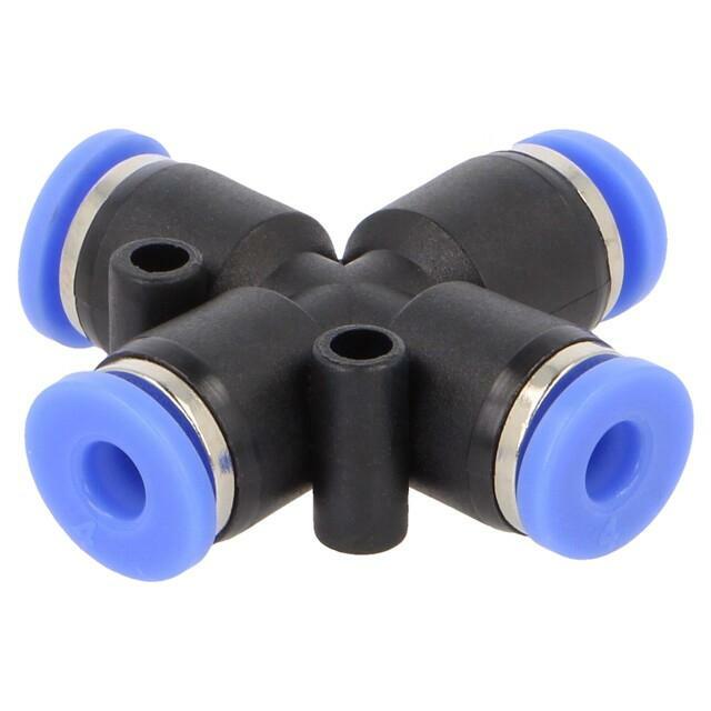 PNEUMAT Push-in fitting; -0.95÷15bar; PBT