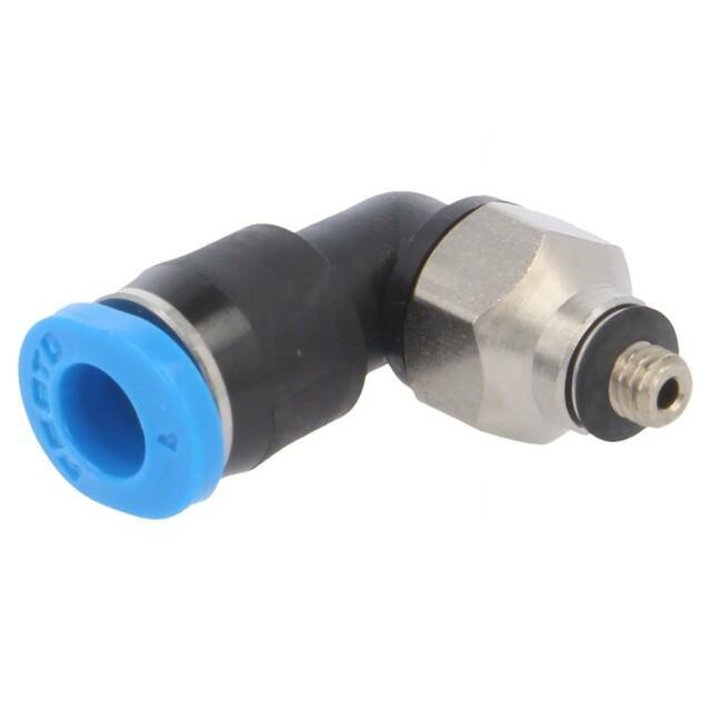 FESTO Push-in fitting; angled 90°; -0