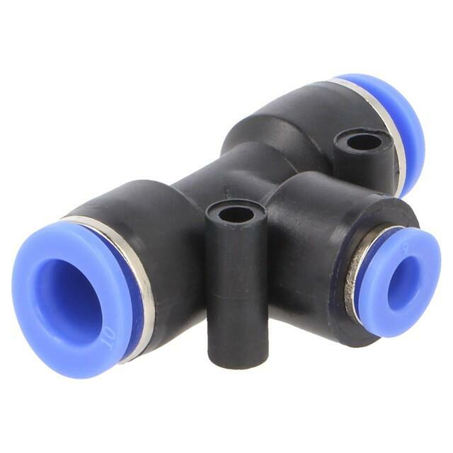 PNEUMAT Push-in fitting; reductive,T-tap splitter