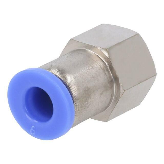 PNEUMAT Push-in fitting; straight; -0.95÷15bar