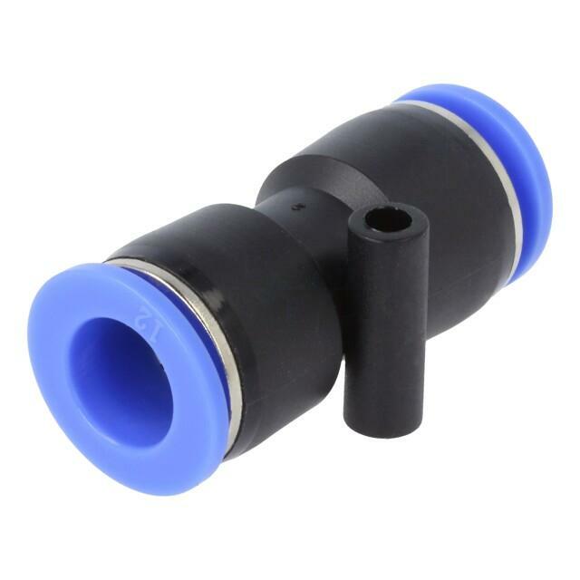 PNEUMAT Push-in fitting; straight,inline splice