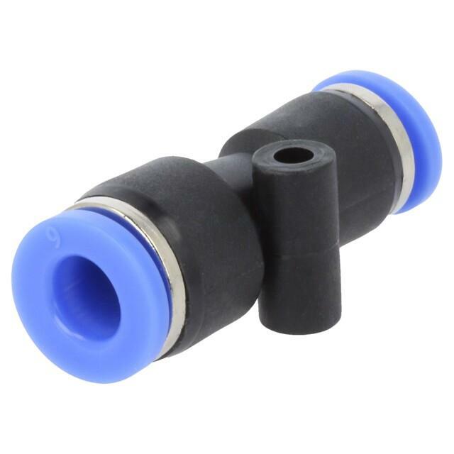 PNEUMAT Push-in fitting; straight,inline splice