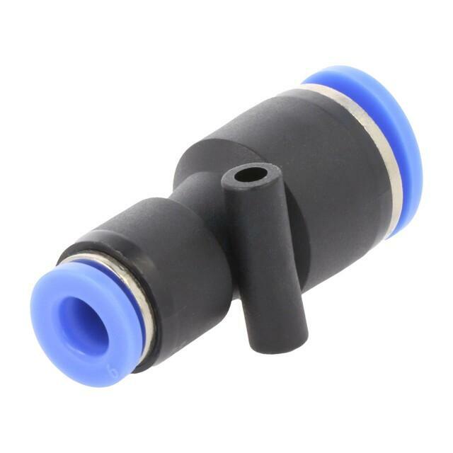 PNEUMAT Push-in fitting; straight,inline splice