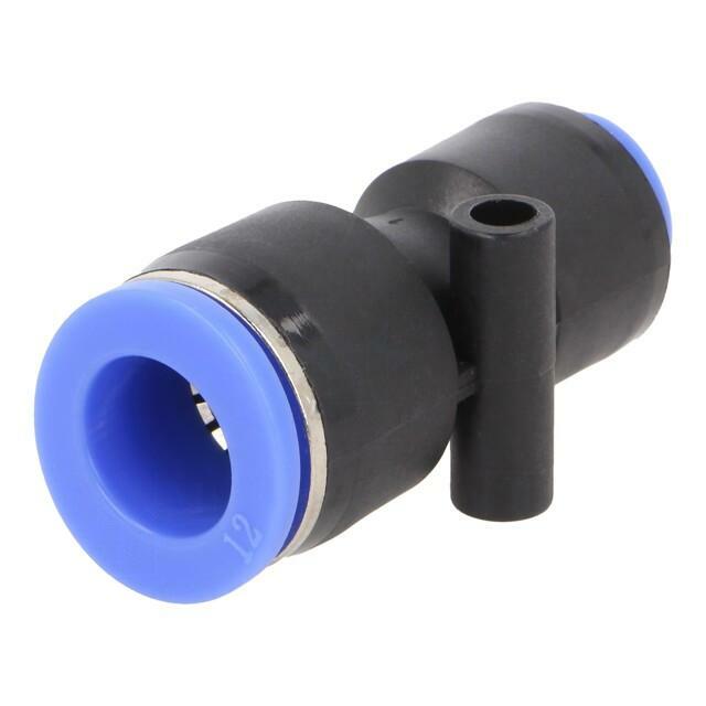 PNEUMAT Push-in fitting; straight,inline splice