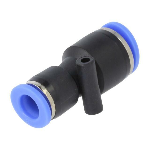 PNEUMAT Push-in fitting; straight,inline splice