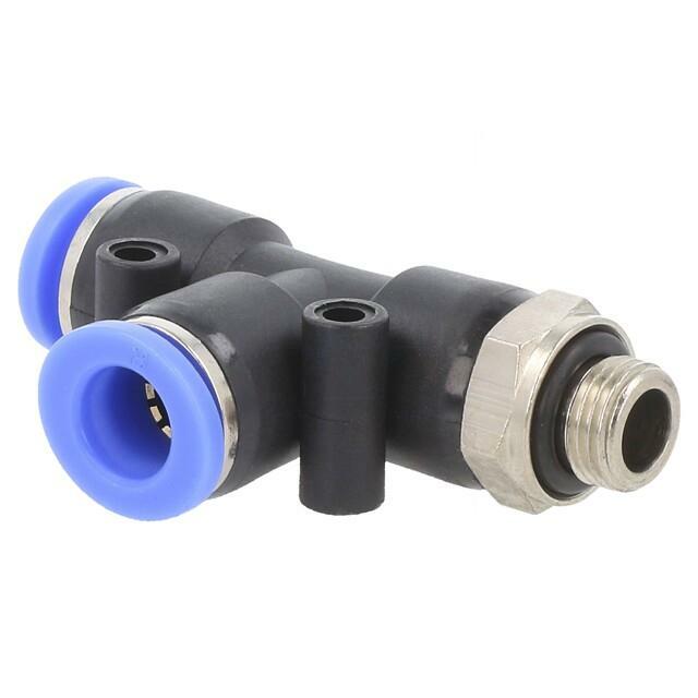 PNEUMAT Push-in fitting; T-tap splitter; -0
