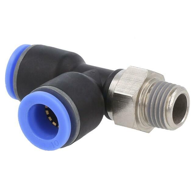 PNEUMAT Push-in fitting; T-tap splitter; -0
