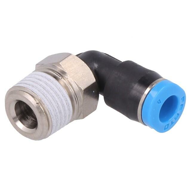 FESTO Push-in fitting; threaded,angled 90°