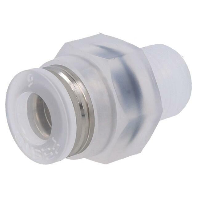 FESTO Push-in fitting; threaded,straight; -0