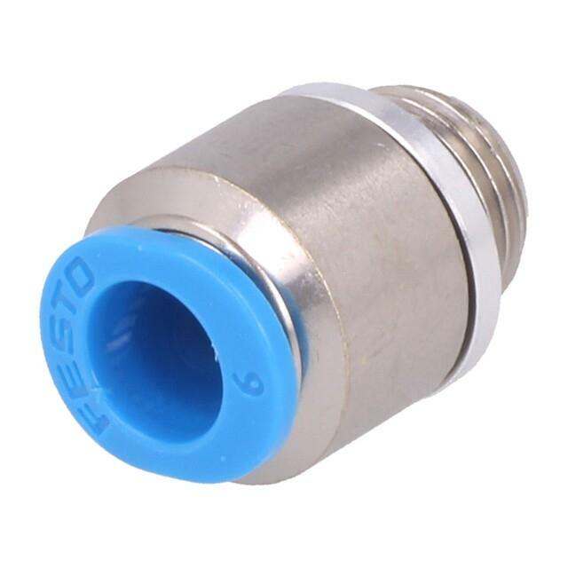 FESTO Push-in fitting; threaded,straight; -0