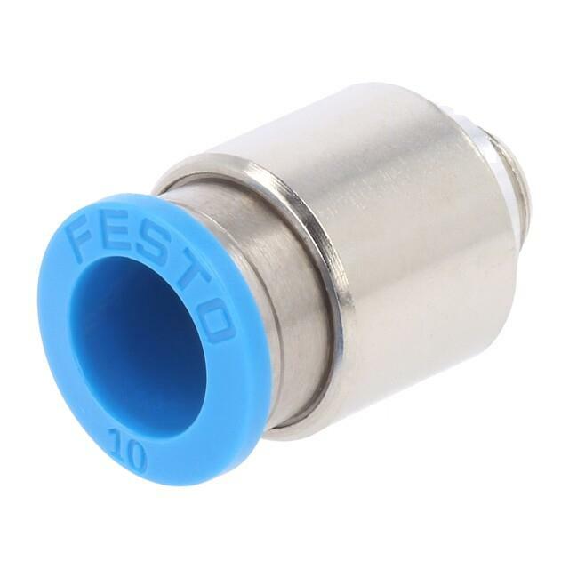 FESTO Push-in fitting; threaded,straight; -0