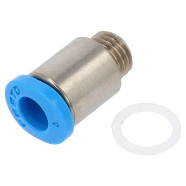 FESTO Push-in fitting; threaded,straight; -0