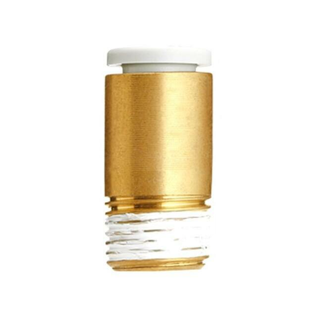 SMC Push-in fitting; threaded,straight; -1÷10bar
