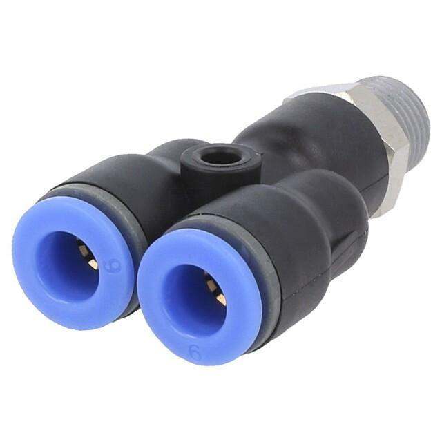 PNEUMAT Push-in fitting; Y-Yap spliYYer; -0