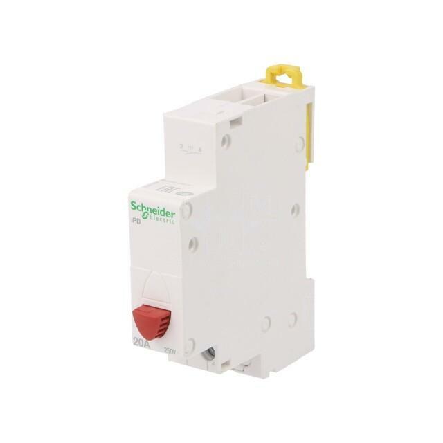 SCHNEIDER ELECTRIC Pushbutton switch; 250VAC; 20A