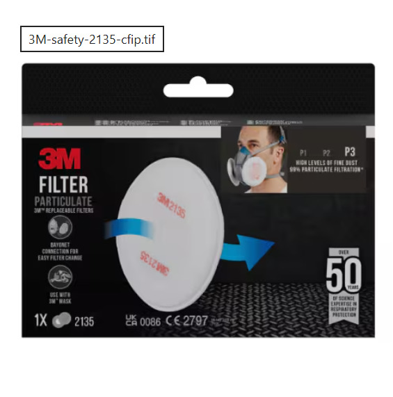 Putekļu filtrs 2135 pāris, apaļš, retail