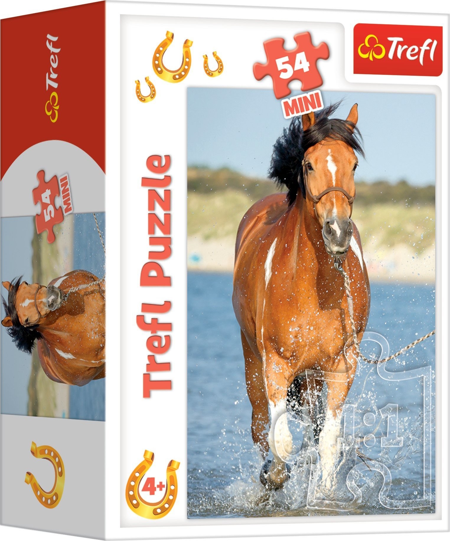 TREFL PUZZLES Puzle Trefl Zirgs, 54