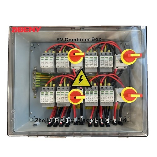 BENY PV Combiner Box, DC 8in-8out
