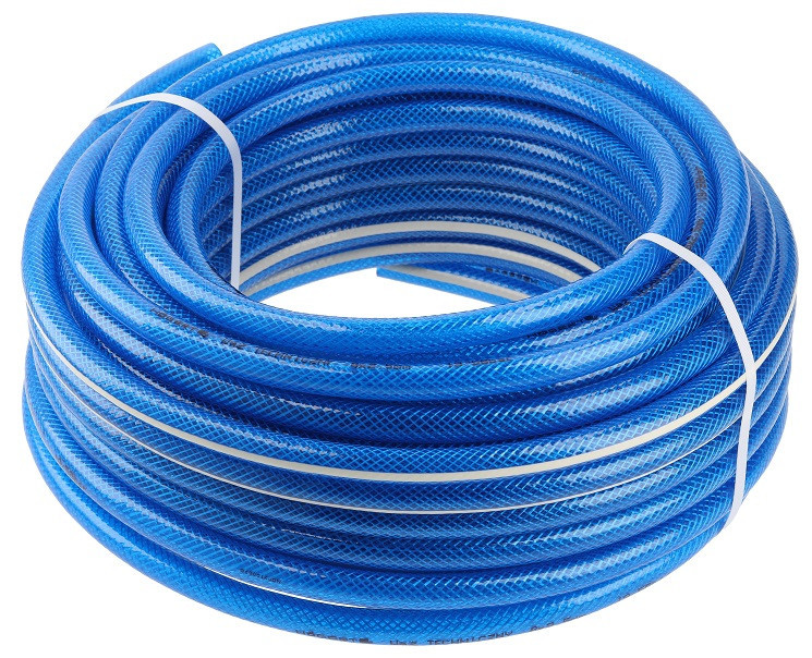 HOGERT PVC spiediena šļūtene, 25m, 12