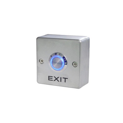 PW-10-LED ~ Metāla izejas poga ar