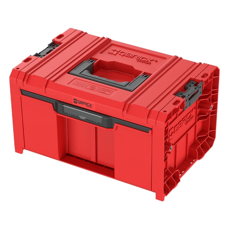 QBRICK PRO instrumentu kaste ar atvilktni