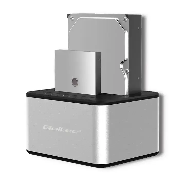 Qoltec 2x HDD / SSD docking