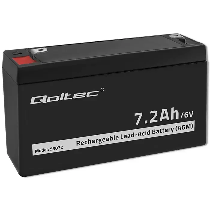 Qoltec AGM battery | 6V |