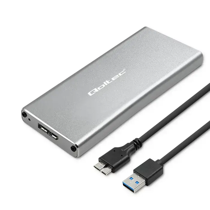 Qoltec Aluminium Enclosure | M.2