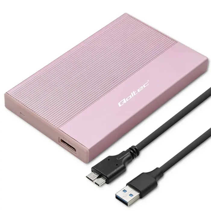 Qoltec Aluminium Enclosure | SSD HDD