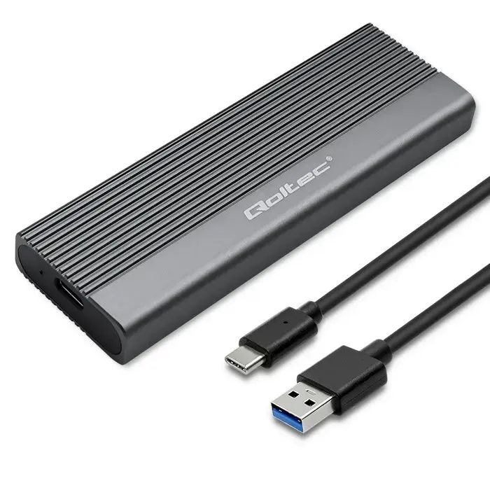 Qoltec Aluminium Enclosure | SSD M
