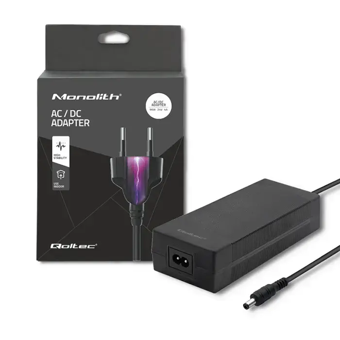 Qoltec Desktop power supply 96W |