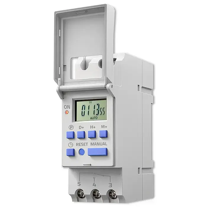 Qoltec ® Elektronisks taimeris DIN sliedei