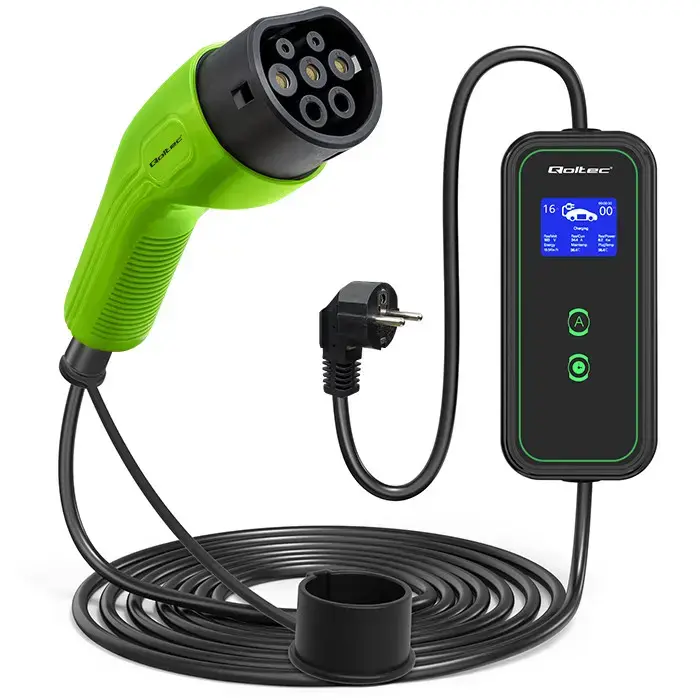 Qoltec Mobile charger for EV 2-in-1