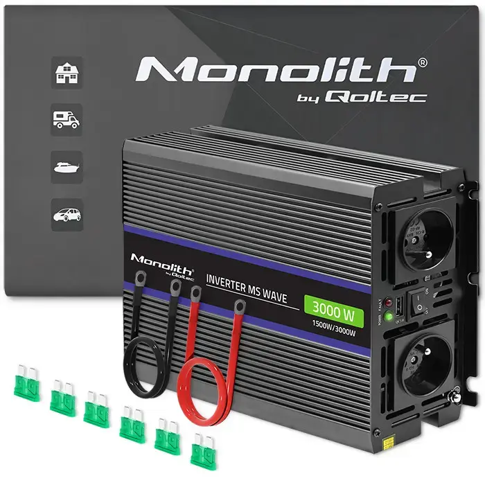 QOLTEC Voltage converter 1500W,3000W MS