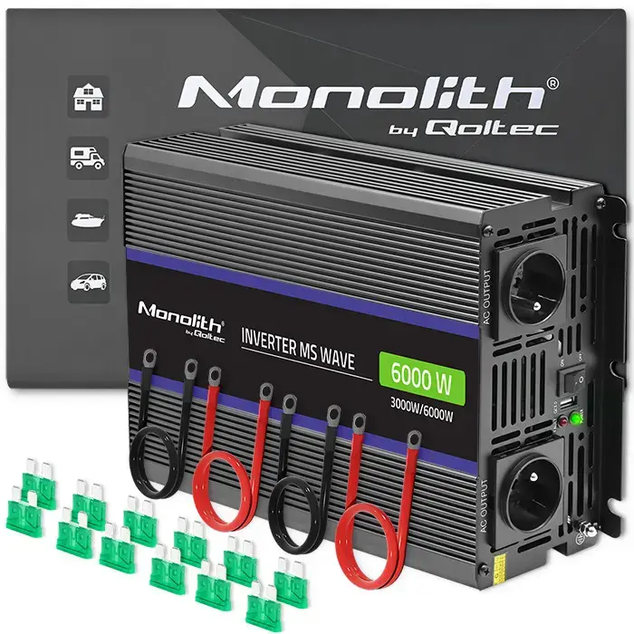 Qoltec Monolith voltage converter 6000 MS