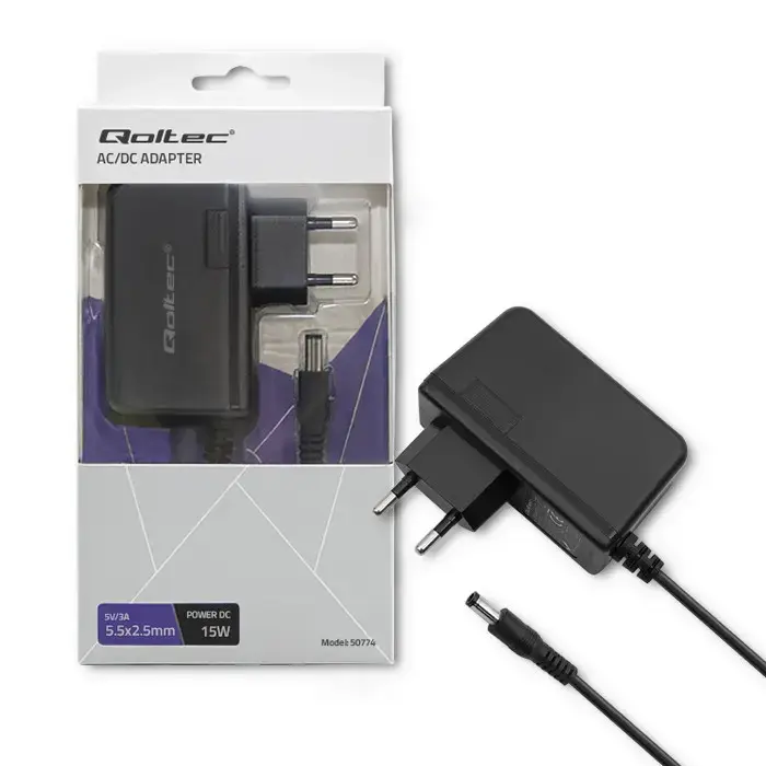 Qoltec Plug-in power supply 15W |