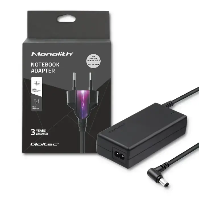 Qoltec Power adapter for laptop 65W