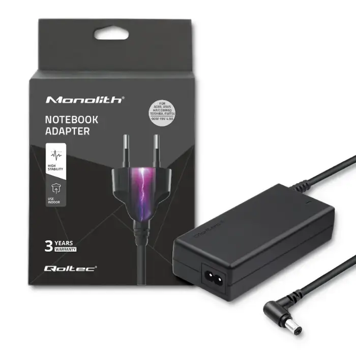 Qoltec Power adapter for laptop 90W
