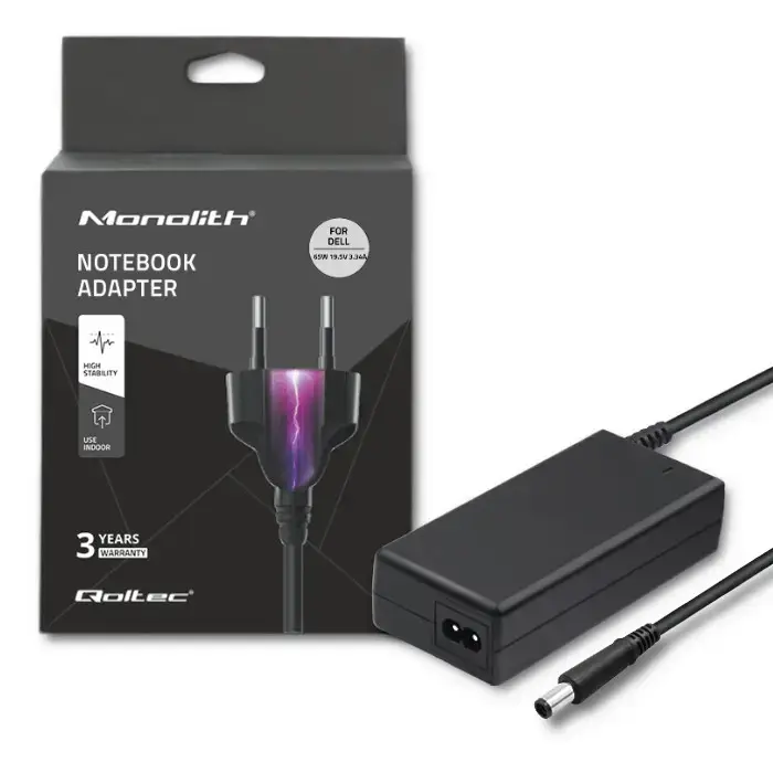 QOLTEC Power adapter for Dell 65W