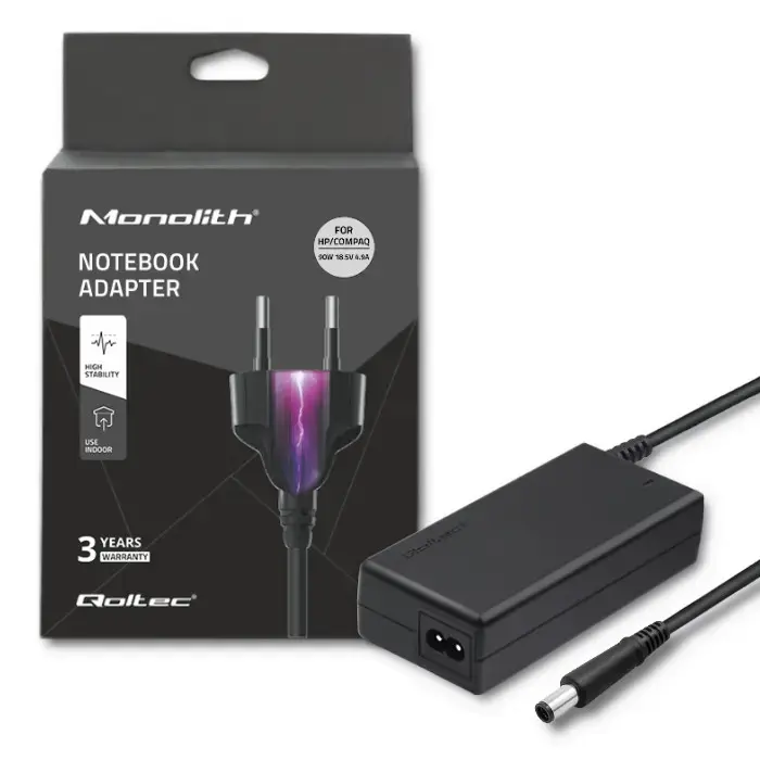 Qoltec Power adapter for laptop HP
