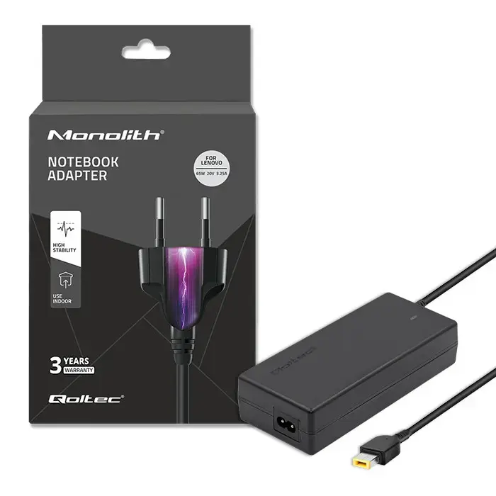 Qoltec Power adapter for laptop Lenovo