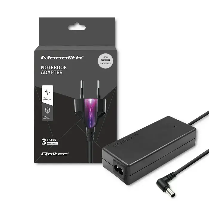 Qoltec Power adapter for laptop Toshiba