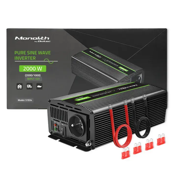 Qoltec Pure Sine Wave Inverter Monolith