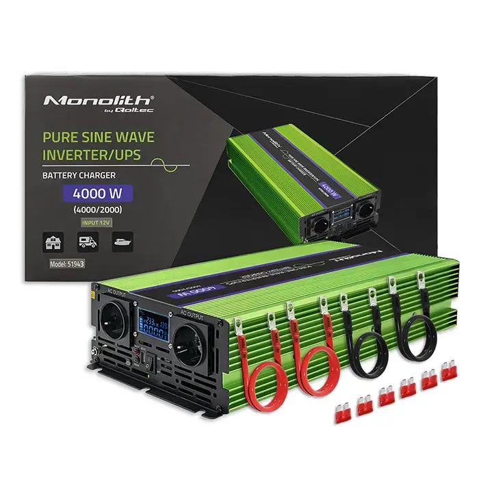 QOLTEC Pure Sine Wave Inwerter Monolith