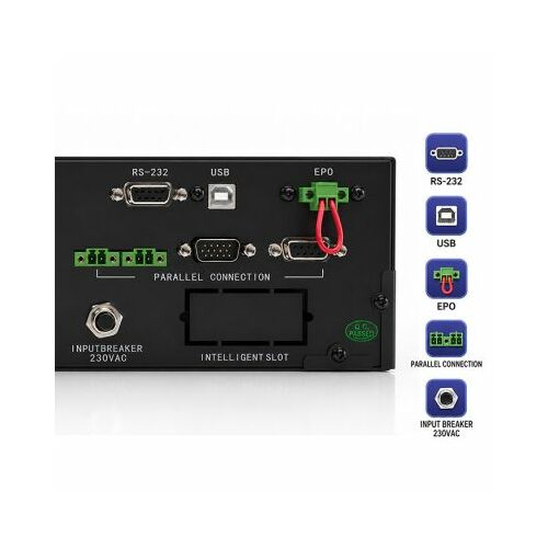 Qoltec Pure Sine Wave UPS priekš