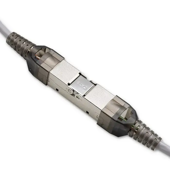 Qoltec RJ45 toolless STP plug |